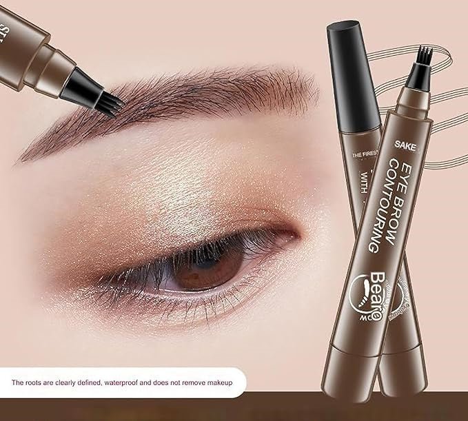 3D Microblading 4 - tip Eyebrow Pen - SwiftSouq