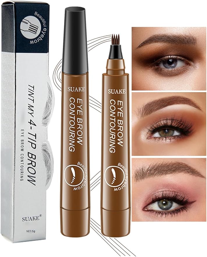 3D Microblading 4 - tip Eyebrow Pen - SwiftSouq
