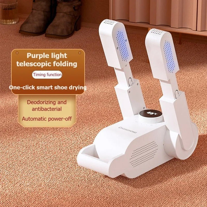 Compact Shoe Dryer – Portable, Quick Drying, and Perfect for Any Shoe Type, Anytime, Anywhere 👟💨 - SwiftSouq