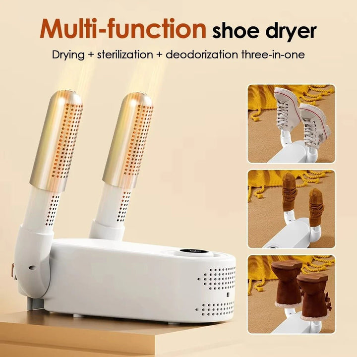 Compact Shoe Dryer – Portable, Quick Drying, and Perfect for Any Shoe Type, Anytime, Anywhere 👟💨 - SwiftSouq