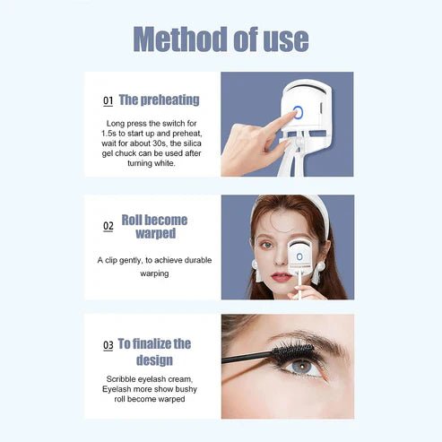 Electric Eyelash Curler Heated - SwiftSouq