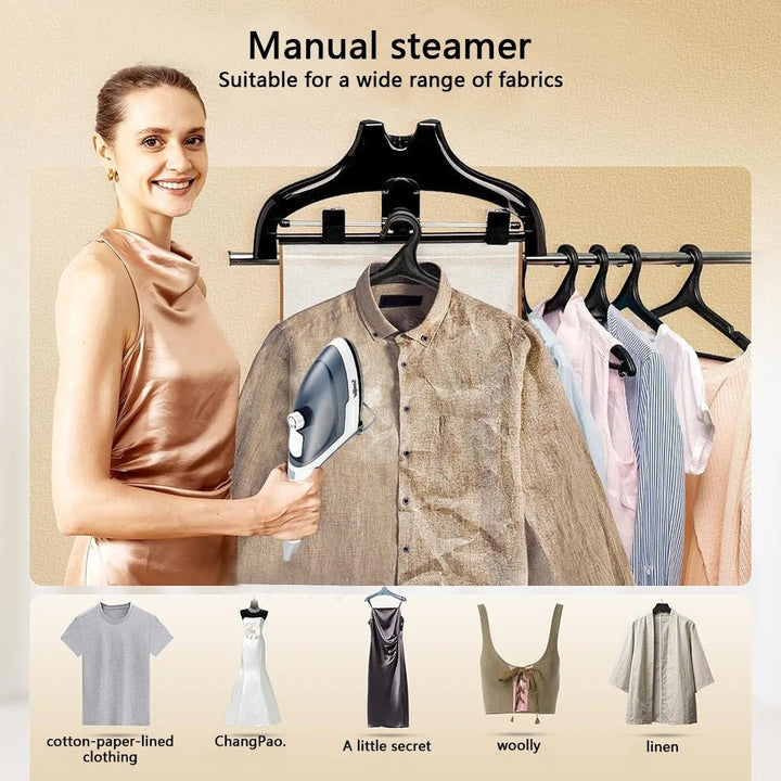 Handheld Garment Steamer Brush Portable Steam Iron Clothes Generator Ironing Steamer For Clothes - SwiftSouq