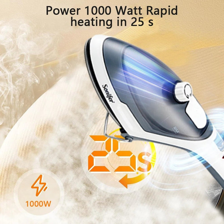Handheld Garment Steamer Brush Portable Steam Iron Clothes Generator Ironing Steamer For Clothes - SwiftSouq