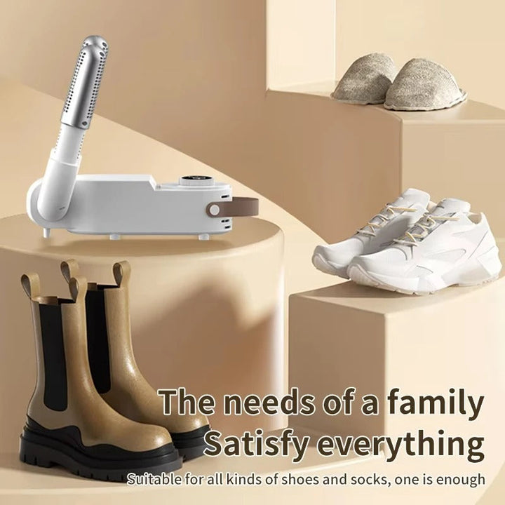 Compact Shoe Dryer – Portable, Quick Drying, and Perfect for Any Shoe Type, Anytime, Anywhere 👟💨 - SwiftSouq