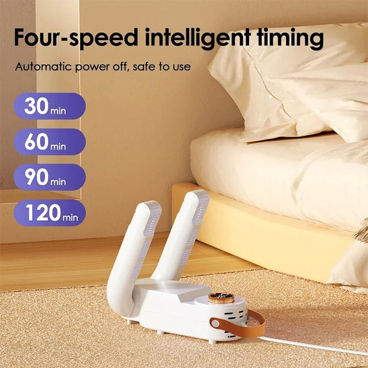 Compact Shoe Dryer – Portable, Quick Drying, and Perfect for Any Shoe Type, Anytime, Anywhere 👟💨 - SwiftSouq