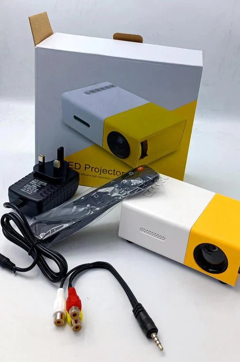 Meer Mini Projector YG - 300 - SwiftSouq