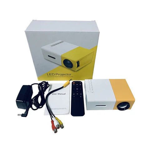 Meer Mini Projector YG - 300 - SwiftSouq