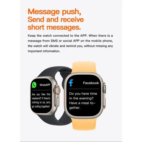 T800 Smartwatch 1.99 inch - SwiftSouq